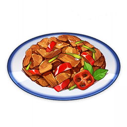 爆炒肉片
