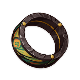 Anello d'ossidiana verde