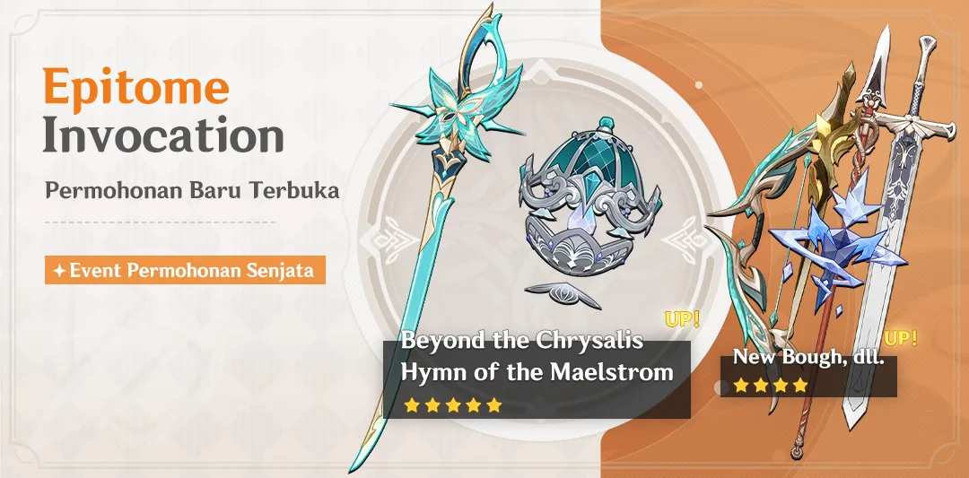 Event Permohonan "Epitome Invocation"