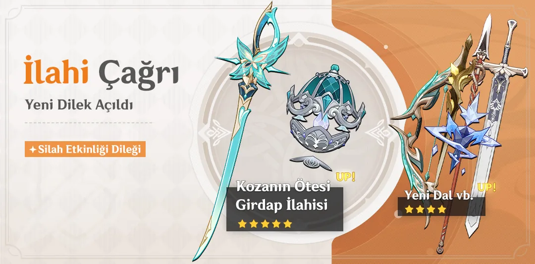 "İlahi Çağrı" Etkinlik Dileği